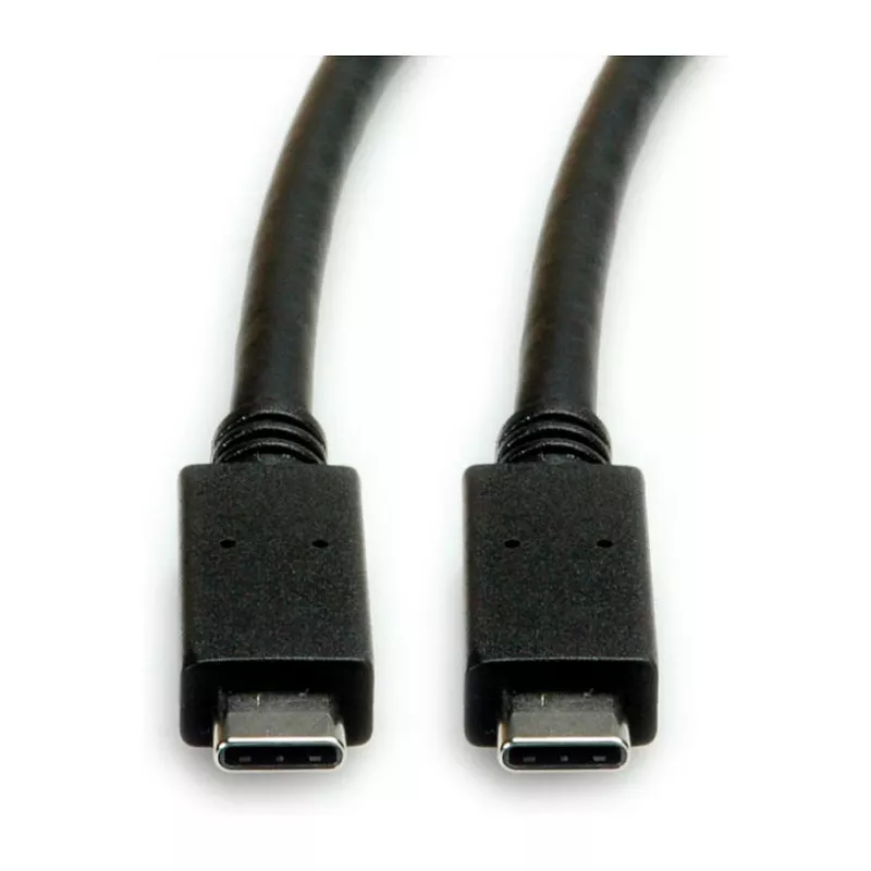 USB-C laidas ROLINE 11.02.9057 USB 3.2 Gen 2 1m juodas