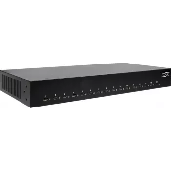 EXSYS EX-11017 16 prievadų USB-C įkrovimo stotis