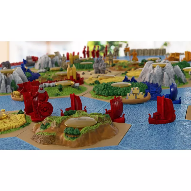 Kosmos Catan 3D plėtinys – Jūrų keliautojai + Miestai ir riteriai
