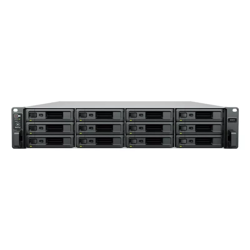 Serwer NAS Synology SA3410 Xeon D-1541 16GB 12x0HDD 4x1GbE 2x10GbE 2U 2x550W 5Y