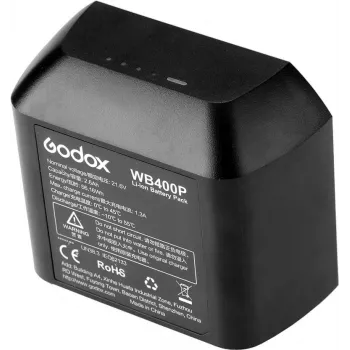 Godox WB400P ličio jonų baterija 2600 mAh 21,6 V fotoaparato blykstės priedui