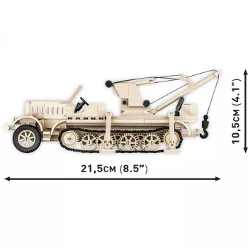 Konstruktorius Cobi Sd.Kfz. 9/1 Famo – Antrojo pasaulinio karo modelis, 498 detalės, įvairiaspalvis