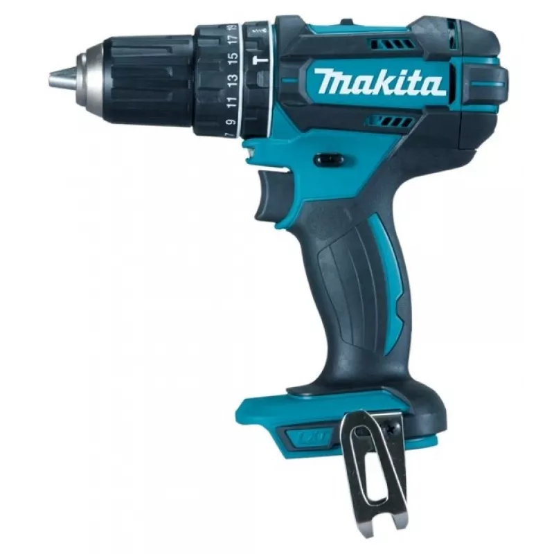 Gręžtuvas suktuvas Makita DHP482Z 18V bešepetėlis, 1,8 kg, juodas, mėlynas