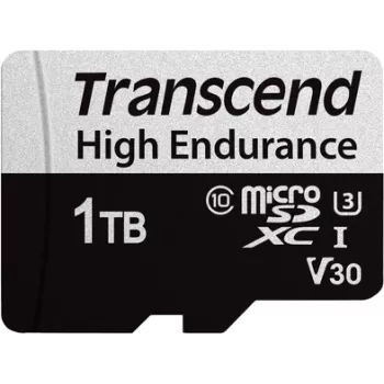 Transcend High Endurance USD350V - „Flash“ atminties kortelė (su SD adapteriu)
