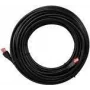 Wentronic goobay Patch-Cable RJ-45 (M) į RJ-45 (M) 50,0 m UTP CAT 6 ekranuotas, lauko, tvirtas, juodas (55437)
