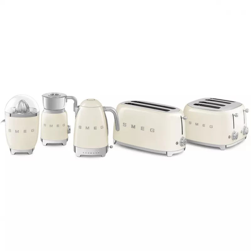 Smeg 50's Style Skrudintuvas TSF02CREU Kreminis