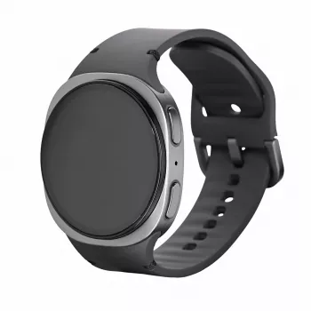 Samsung Galaxy Watch 8 3,3 cm (1,3 colio) AMOLED 40 mm Skaitmeninis 438 x 438 pikselių Liečiamas ekranas 4G Graphite Wi-Fi GPS (palydovas)