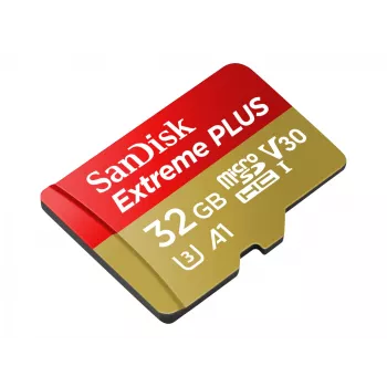 „Flash“ atminties kortelė SanDisk Extreme Plus 32GB UHS-I SDSQXBG-032G-GN6MA