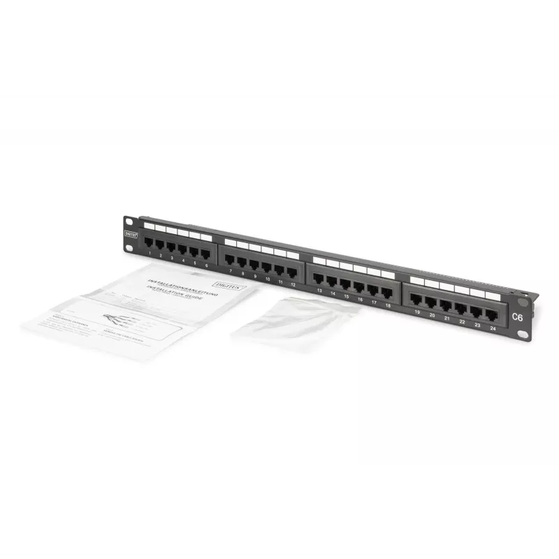 Digitus CAT 6 nesutvirtintas pataisos skydelis DN-91624U-CR