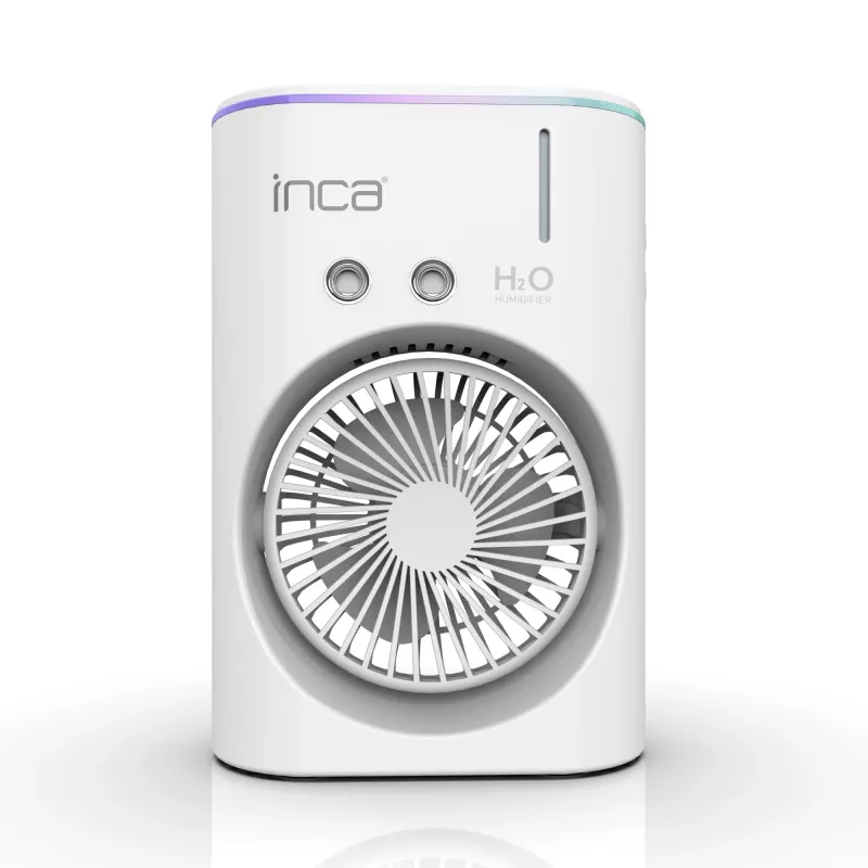 Nešiojamas ventiliatorius su rūkalu Inca IMF-10B baltas