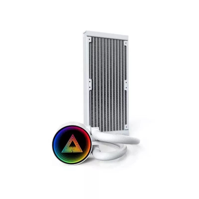 CPU aušintuvas Montech LIGHTFLOW 240 ARGB (W) – skystinis aušinimas