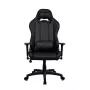 Žaidimų kėdė Arozzi Torretta SoftPU Pure Black ergonomiškas dizainas