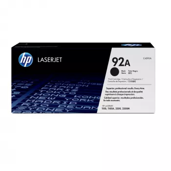 HP Toner C4092A (92A) - Juoda - Talpa: 2 500 puslapių (C4092A)