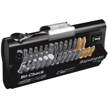 Wera 05073640001 rankinis atsuktuvas su keičiamais antgaliais ir reketiniu mechanizmu