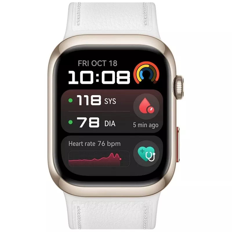 Išmanusis laikrodis Huawei Watch D2 4,62 cm AMOLED 480 x 408 liečiamasis ekranas Auksinis