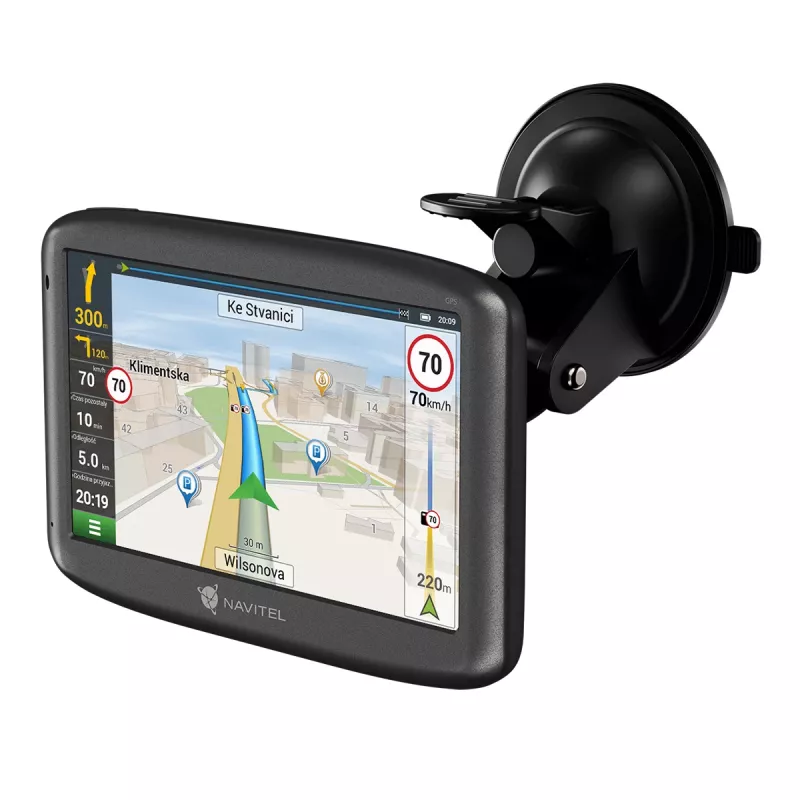 GPS navigatorius Navitel E505 Magnetic – 5 colių TFT liečiamas ekranas, 8 GB, MicroSD, nešiojamas/stacionarus, 161 g