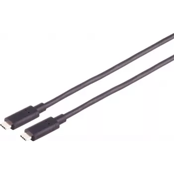 USB-C laidas ShiverPeaks S/CONN 30-41045 USB 3.2 Gen 2 3m juodas