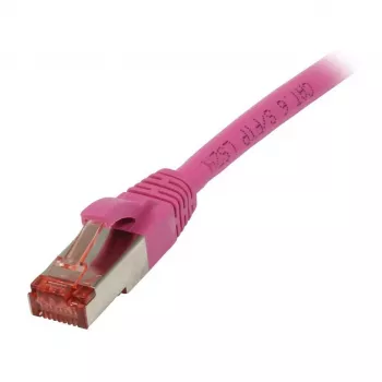 Patch kabelis RJ45 CAT6 250MHz 1,5m violetinis S-STP (S/FTP) TPE/LSZH (Superflex) Synergy 21