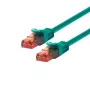 Tinklo kabelis LOGON TCU66U015G Cat6 U/UTP (UTP) Žalias 1,5 m RJ-45–RJ-45