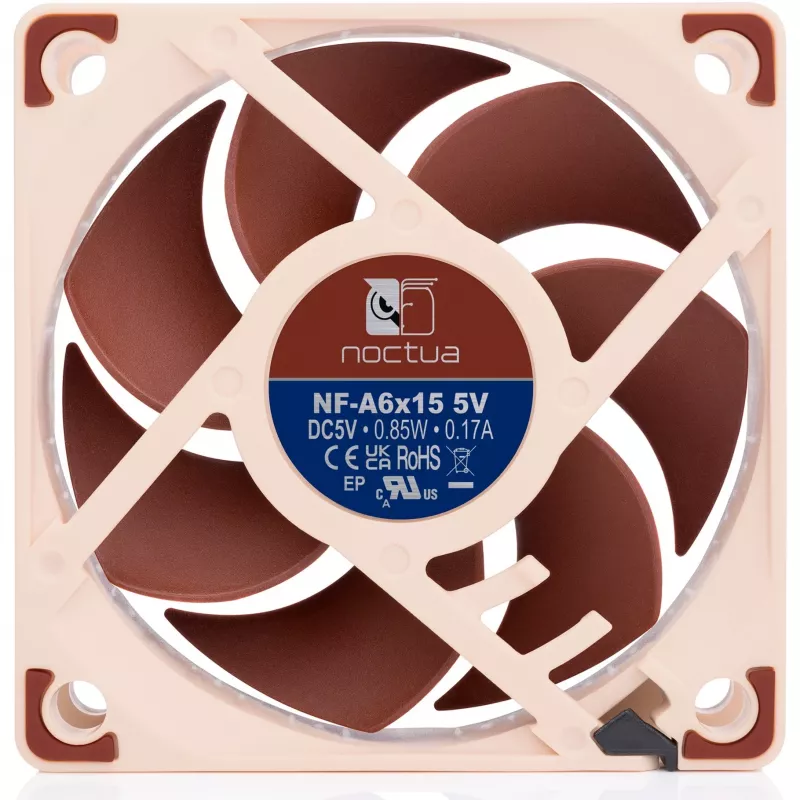 Noctua NF-A6x15 5V 60 mm korpuso ventiliatorius