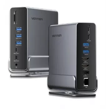 NB Priedų Dokų Stotelė 15IN1/USB-C MST TPUH0 Vention