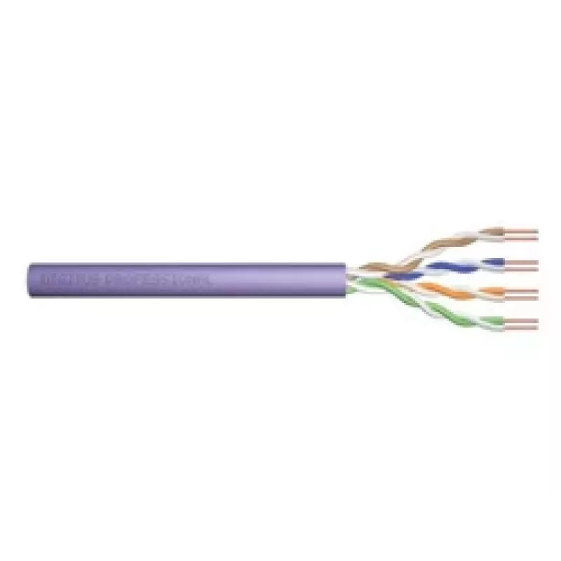 DIGITUS Professional Patch-Cable - RJ-45 (M) į RJ-45 (M) - 1,0 m - UTP - CAT 6e - Ekranuotas, Su apsauga nuo užkabinimo - Geltona (DK-1612-010/Y)