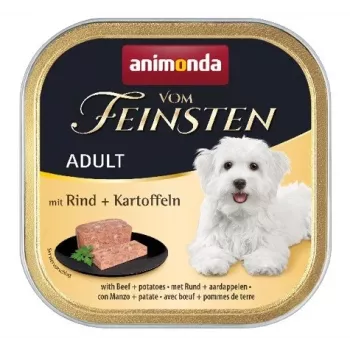 Šlapias šunų ėdalas Animonda Vom Feinsten Jautiena su bulvėmis suaugusiems 150 g