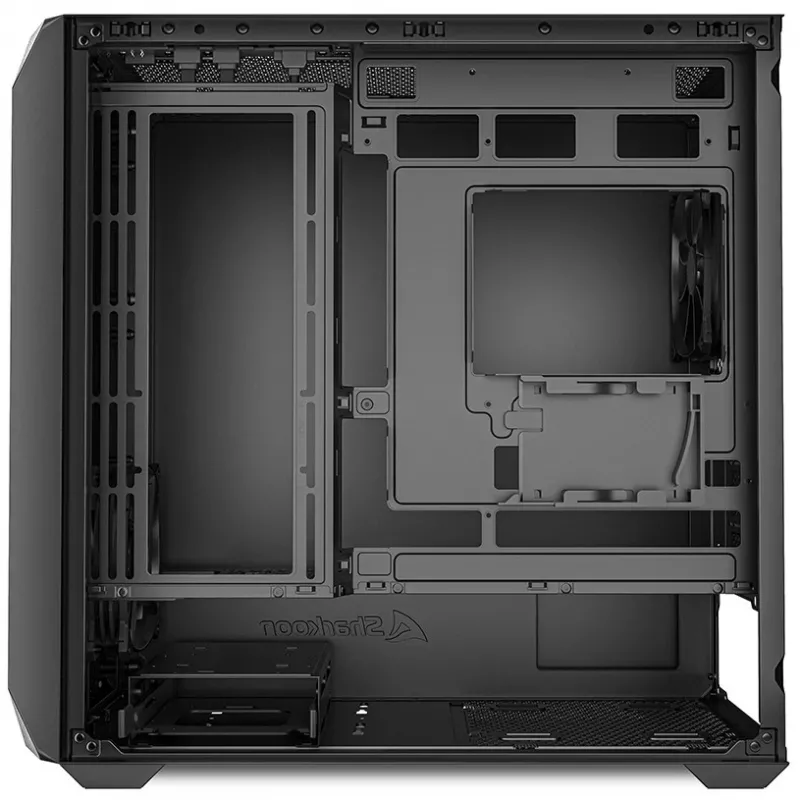 Sharkoon MK3 Black mikro korpusas mATX juodas