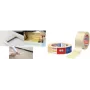 Maskavimo juosta Tesa Kreppband 50 mm x 50 m, ruda – dažytojo krepo juosta