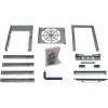 Serverinis korpusas Inter-Tech 4U-4424 Rack juodas, sidabrinis