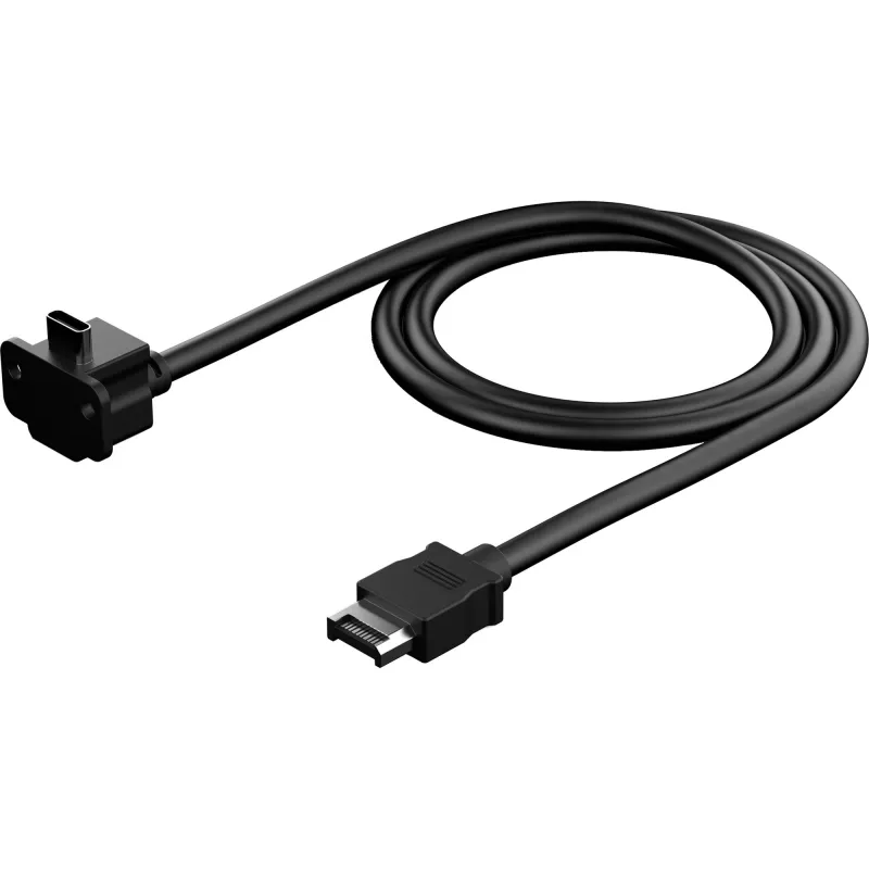 USB-C laidas Fractal Design FD-A-USBC-002 1m juodas 10 Gbit/s