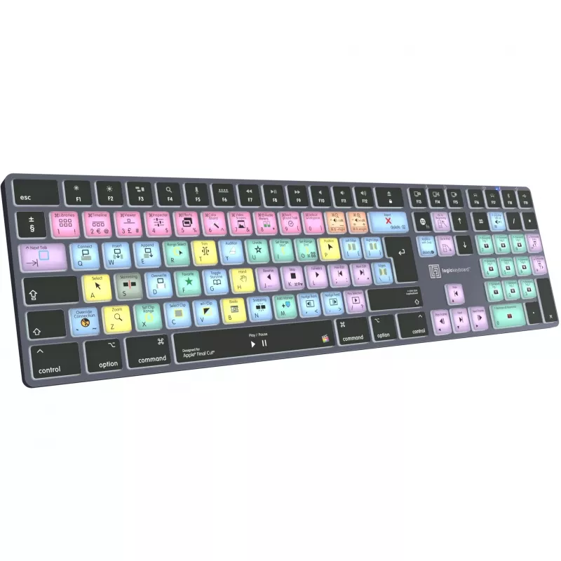 LogicKeyboard Apple Final Cut Pro X Titan UK (Mac) (LKB-FCPX10-TM-UK) klaviatūra