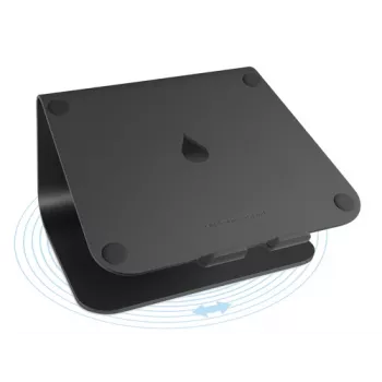 Rain Design mStand360 stovas nešiojamam kompiuteriui, juodas