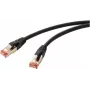 Renkforce RF-5771886 tinklo kabelis juodas 1,5 m Cat6 S/FTP (S-STP) (RF-5771886)