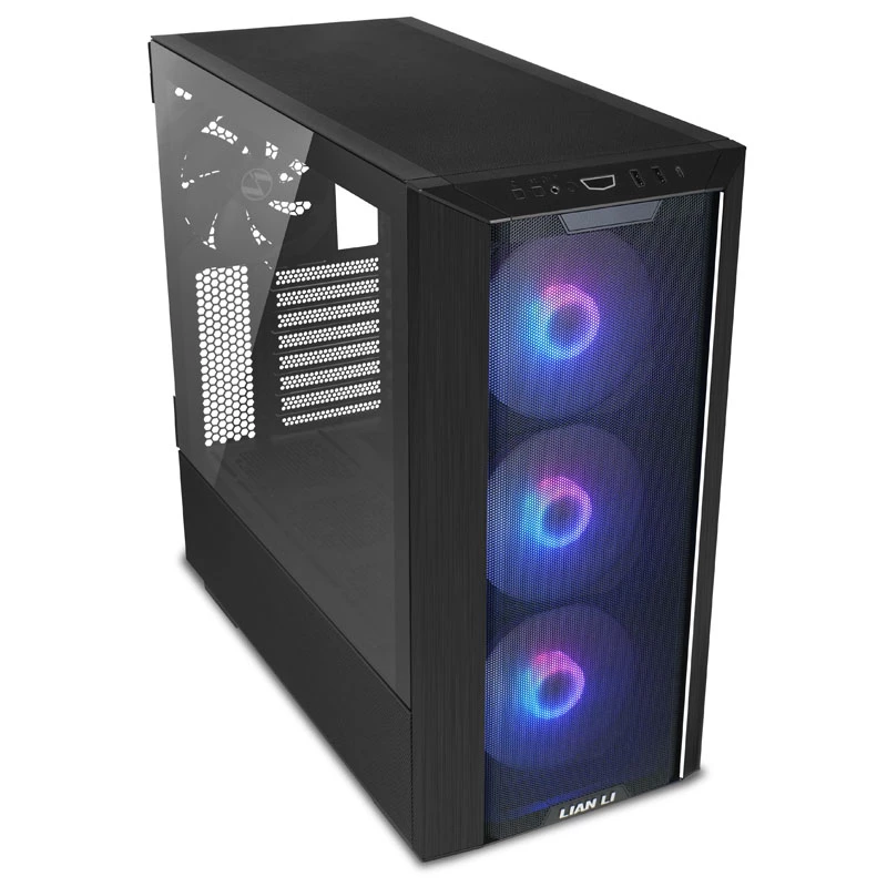 Lian Li LANCOOL III Midi Tower Juodas, Peršviečiamas