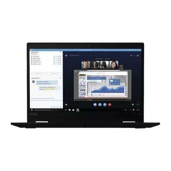 Hibridinis 2-in-1 nešiojamas kompiuteris tecXL ThinkPad X13 Yoga – Intel Core i5-10210U, 13,3 col. FHD liečiamasis ekranas, 8 GB DDR4, 256 GB SSD, Wi‑Fi 6, Windows 11 Pro