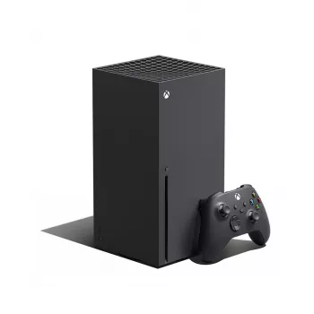Žaidimų konsolė Microsoft Xbox Series X – 1 TB SSD, AMD Ryzen Zen 2 3,8 GHz, AMD RDNA 2 (12 TFLOPS), 4K HDR, Wi‑Fi 5, Gigabit Ethernet, Blu‑Ray