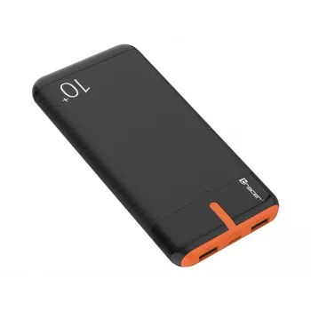 PowerBank EnerGo 10000mAh juodai-oranžinis
