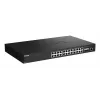 D-Link DMS-1250-28/E valdomas 28 prievadų 2,5G Multi-Gigabit tinklo jungiklis su 4 x 10G SFP+ prievadais