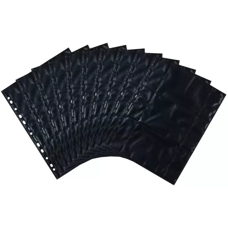 Foto kišenės HERMA Fotophan 9x13 cm gulsčiai juodos 10 vnt.