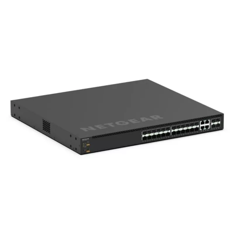 NETGEAR MSM4328F valdomas L3 10G Ethernet (100/1000/10000) 1U juodas