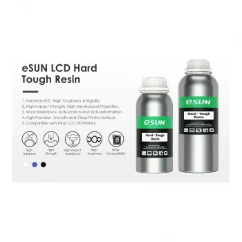 ESUN UV/LCD HARD TOUGH GREY 1kg