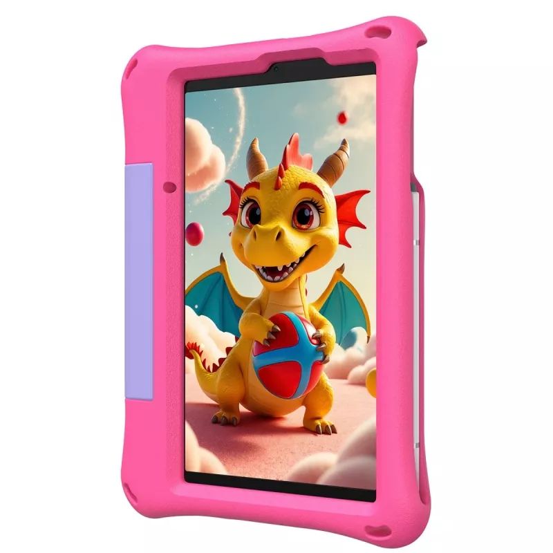 Planšetinis kompiuteris UleFone Tab A9 Pro Kids – 4 GB RAM, 128 GB atminties, LTE, Rožinė