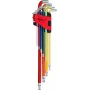 KS TOOLS 9 dalių ilgų rutulinių Torx raktų rinkinys (151.5210)