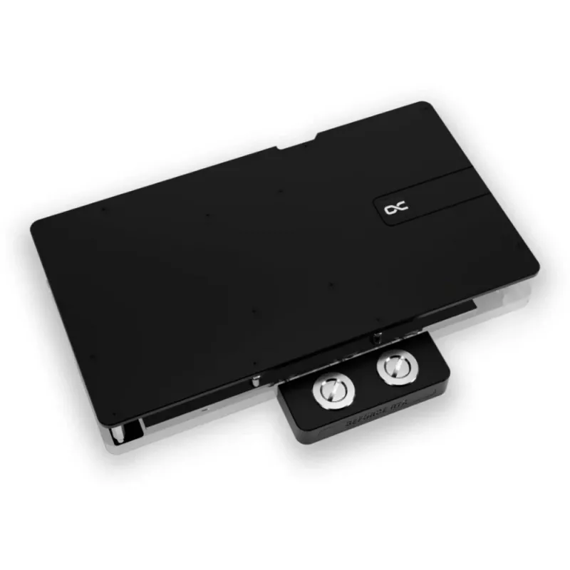 Vandens blokas vaizdo plokštei Alphacool WAK Core, skirtas GeForce RTX 5080, suderinamas su TUF Gaming galine plokšte