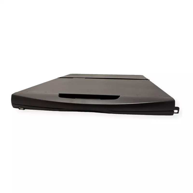 Rack konsolė VALUE 26.99.0123, 17 colių (43,2 cm) LCD, 1280×1024, 1U, prancūziška klaviatūra, juoda