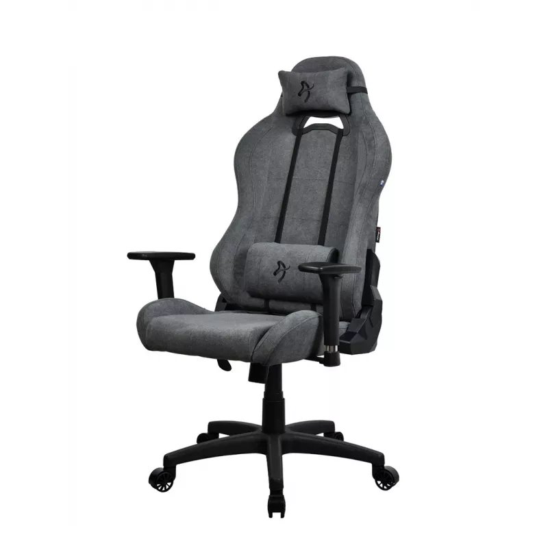 Žaidimų kėdė Arozzi Torretta SoftFabric ASH ergonomiška, reguliuojama
