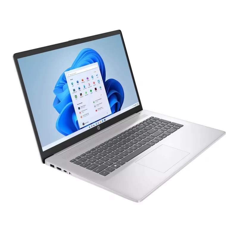 Nešiojamas kompiuteris HP 17-cn4009nw, 17,3 col. FHD, Intel Core 5 120U, 16 GB RAM, 512 GB SSD, Windows 11 Home