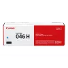 Kasetė Canon Toner 1253C002 046H XL Cyan 2400 puslapių