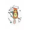 NeXtime klok 8169 Oohoo sieninis laikrodis, 43 cm, įvairiaspalvis